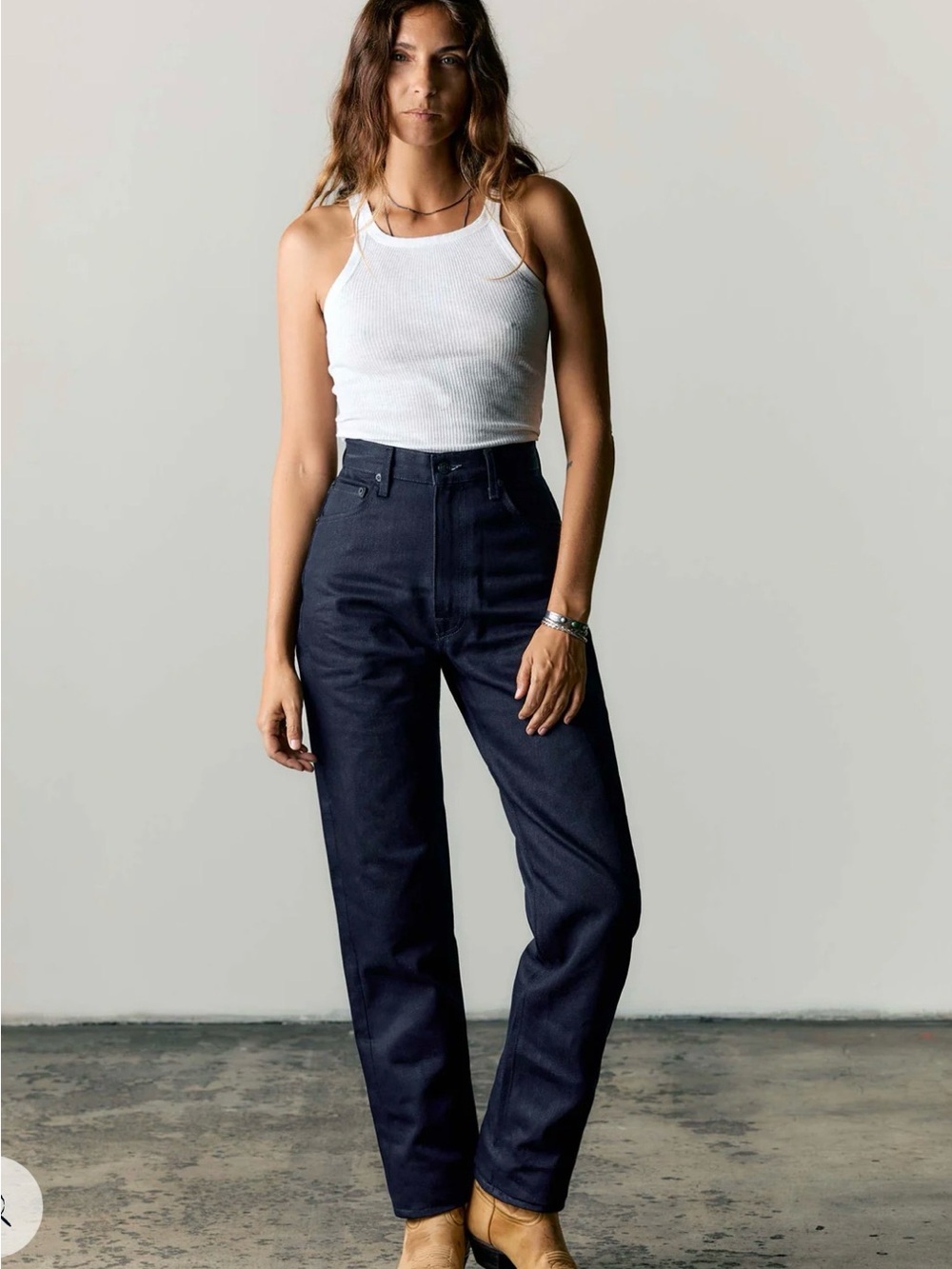 imogene + willie Catherine Slim Dark Indigo Jeans - Picture 4 of 8